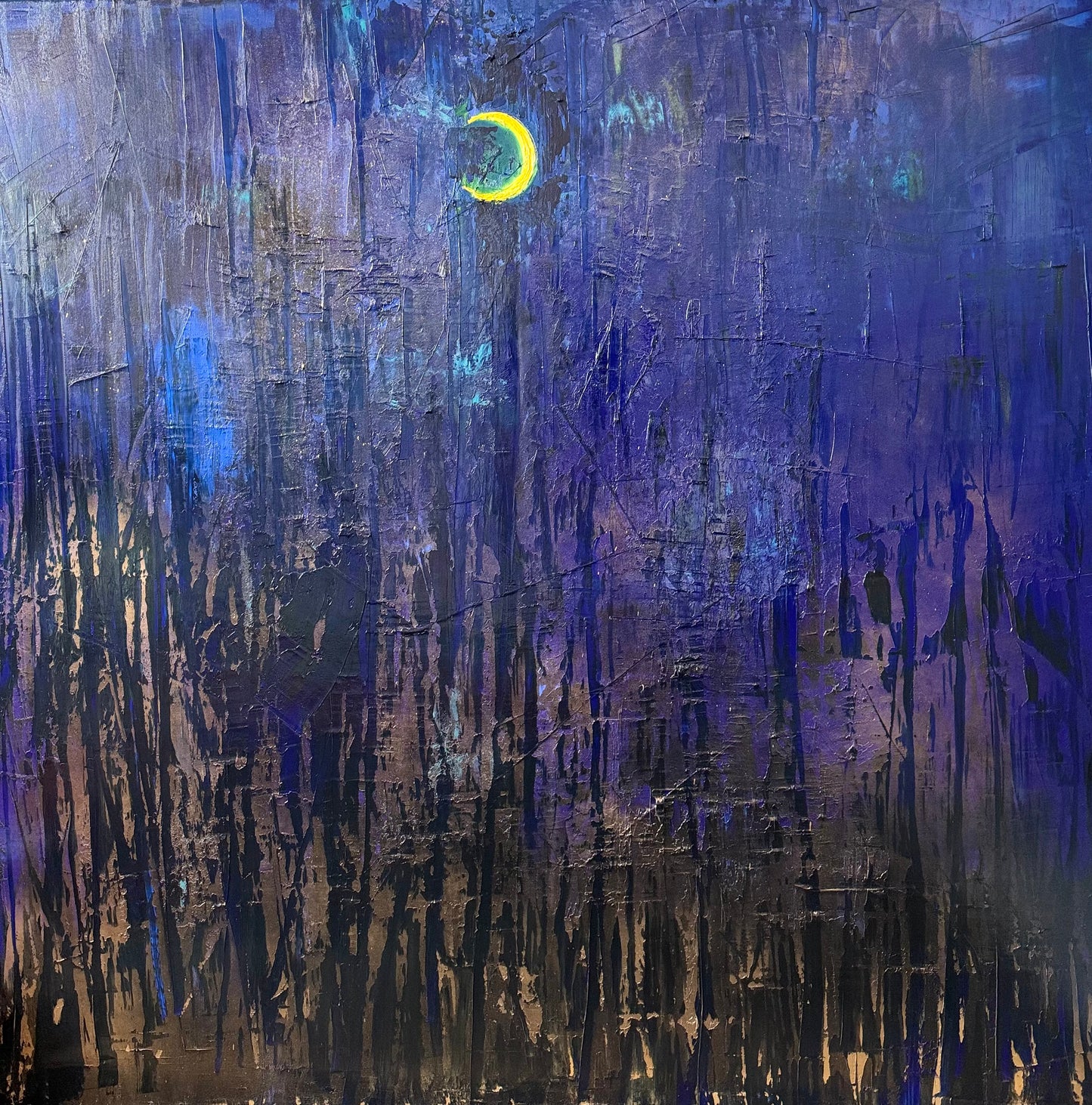 Blue night in NY