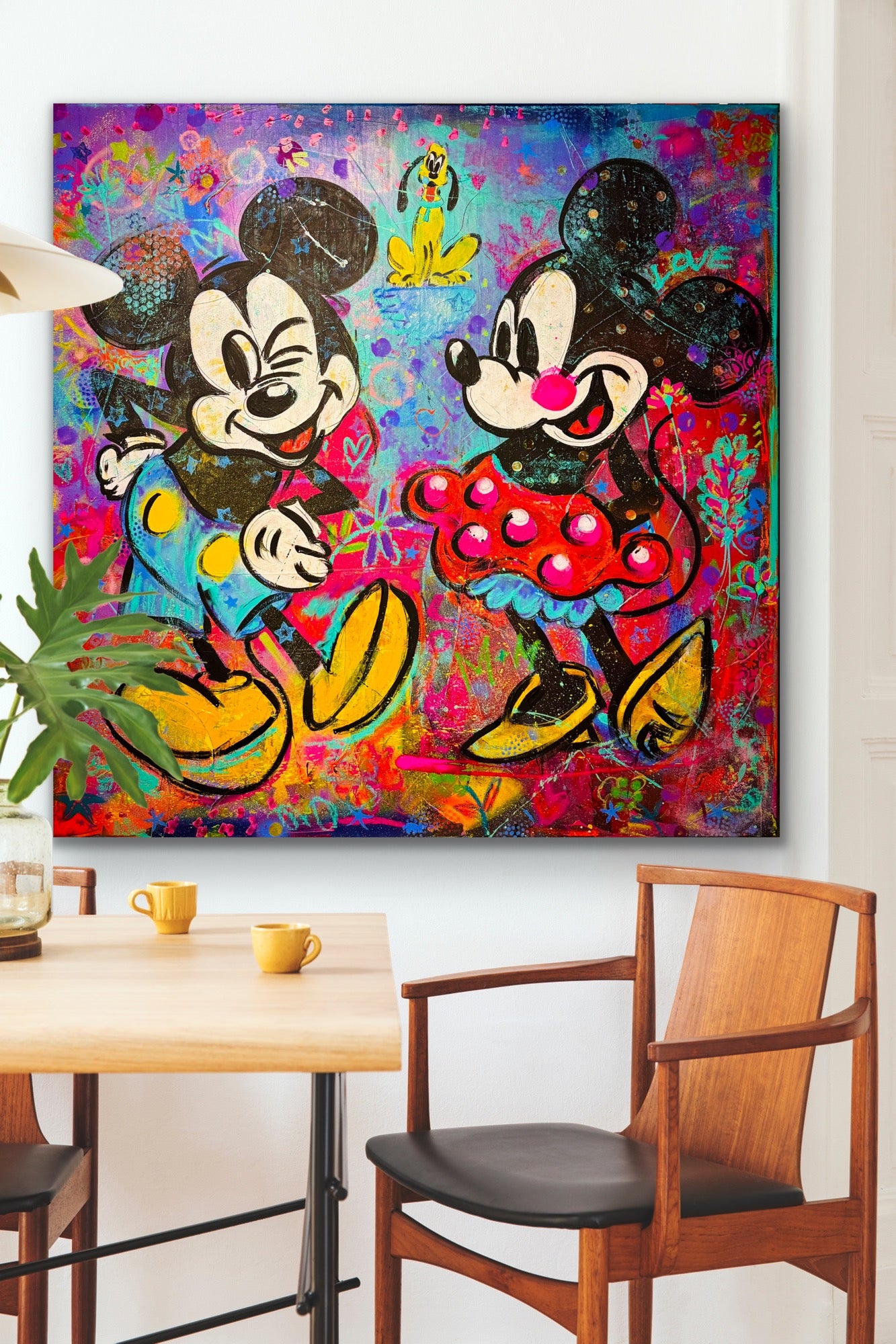 Vibrant Cartoon Mice