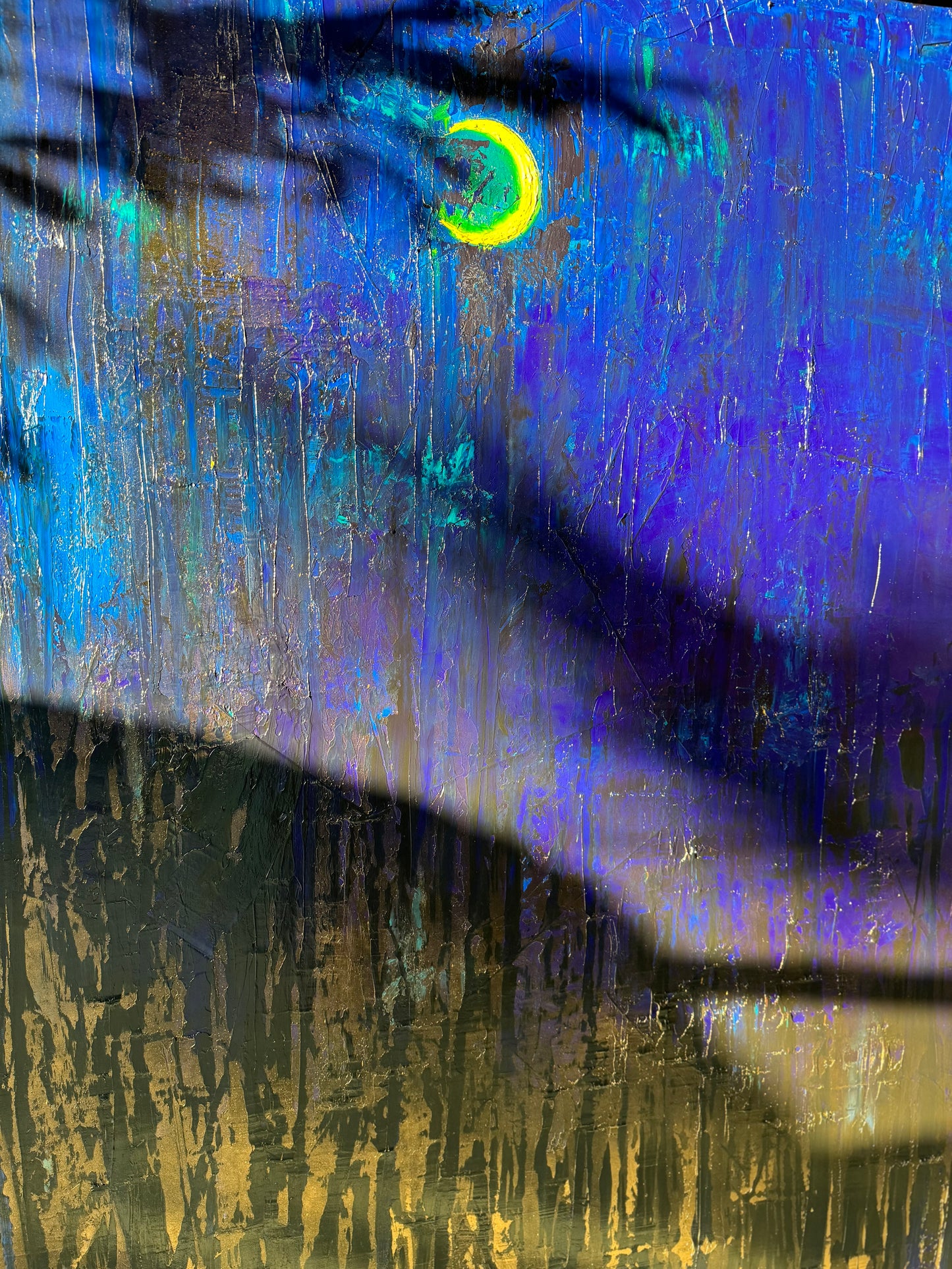 Blue night in NY