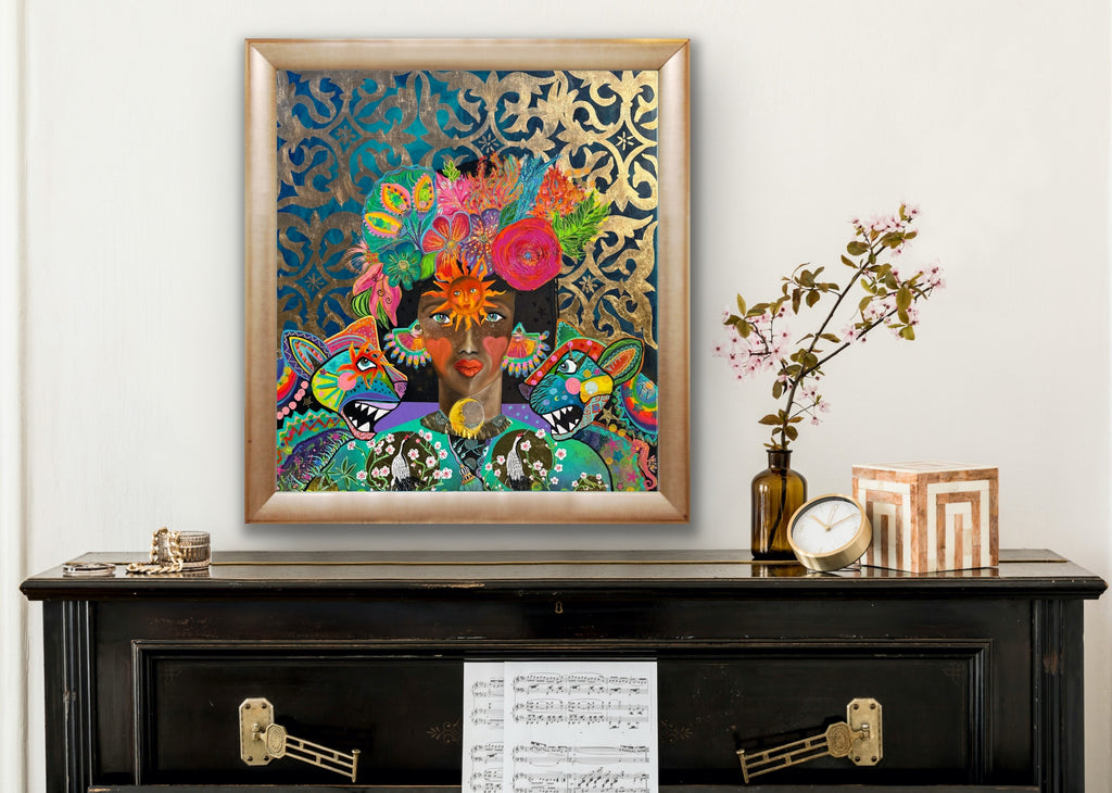 Córka słońca i księżyca Print