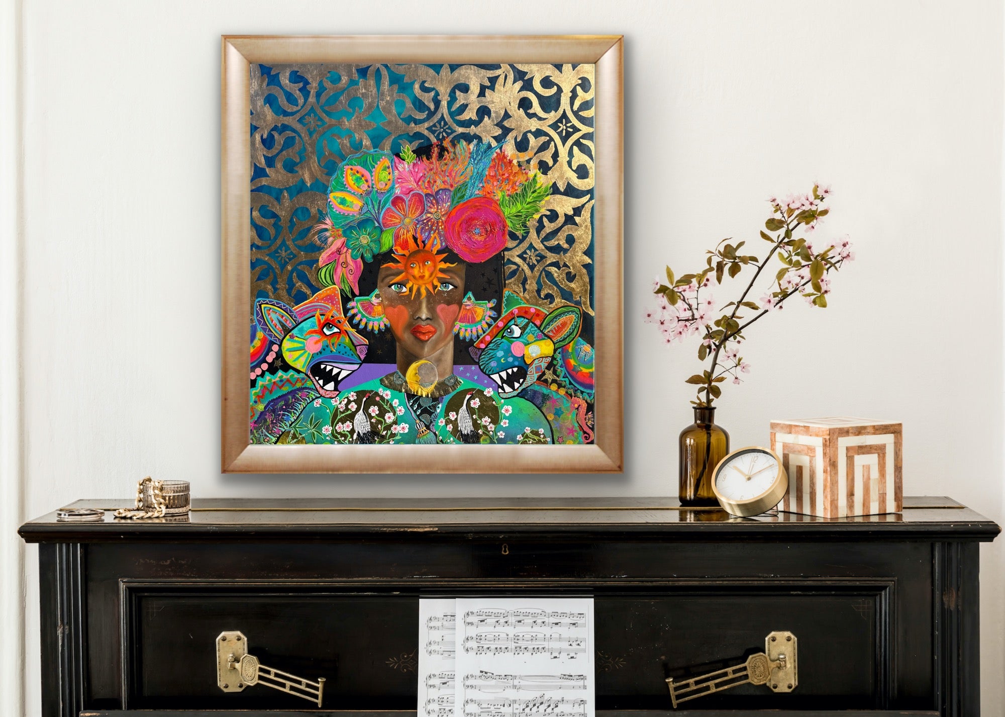 Córka słońca i księżyca Print