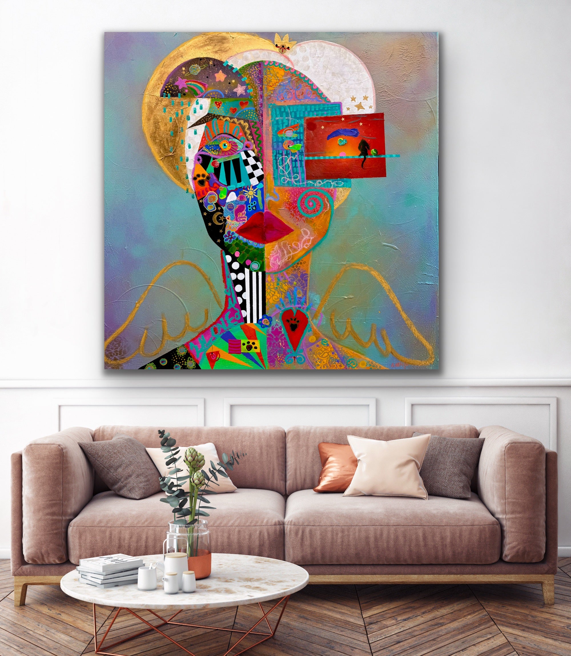 Tender Guardian/ Czuły strażnik płótno 100/100