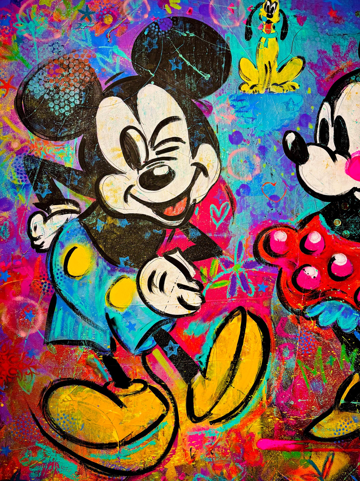 Vibrant Cartoon Mice