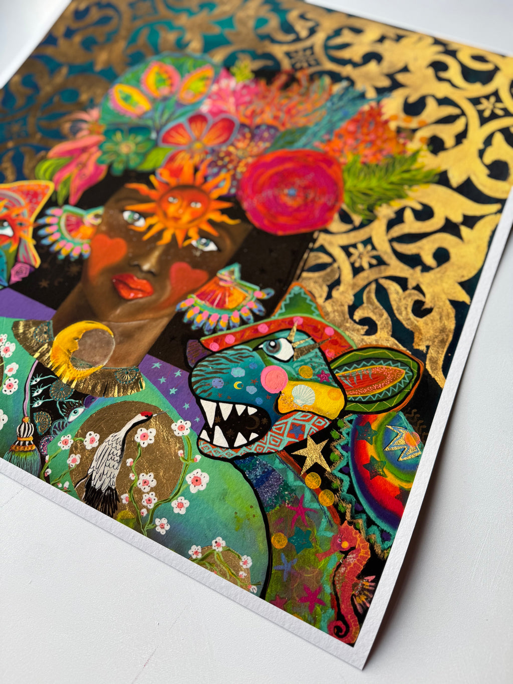 Córka słońca i księżyca Print