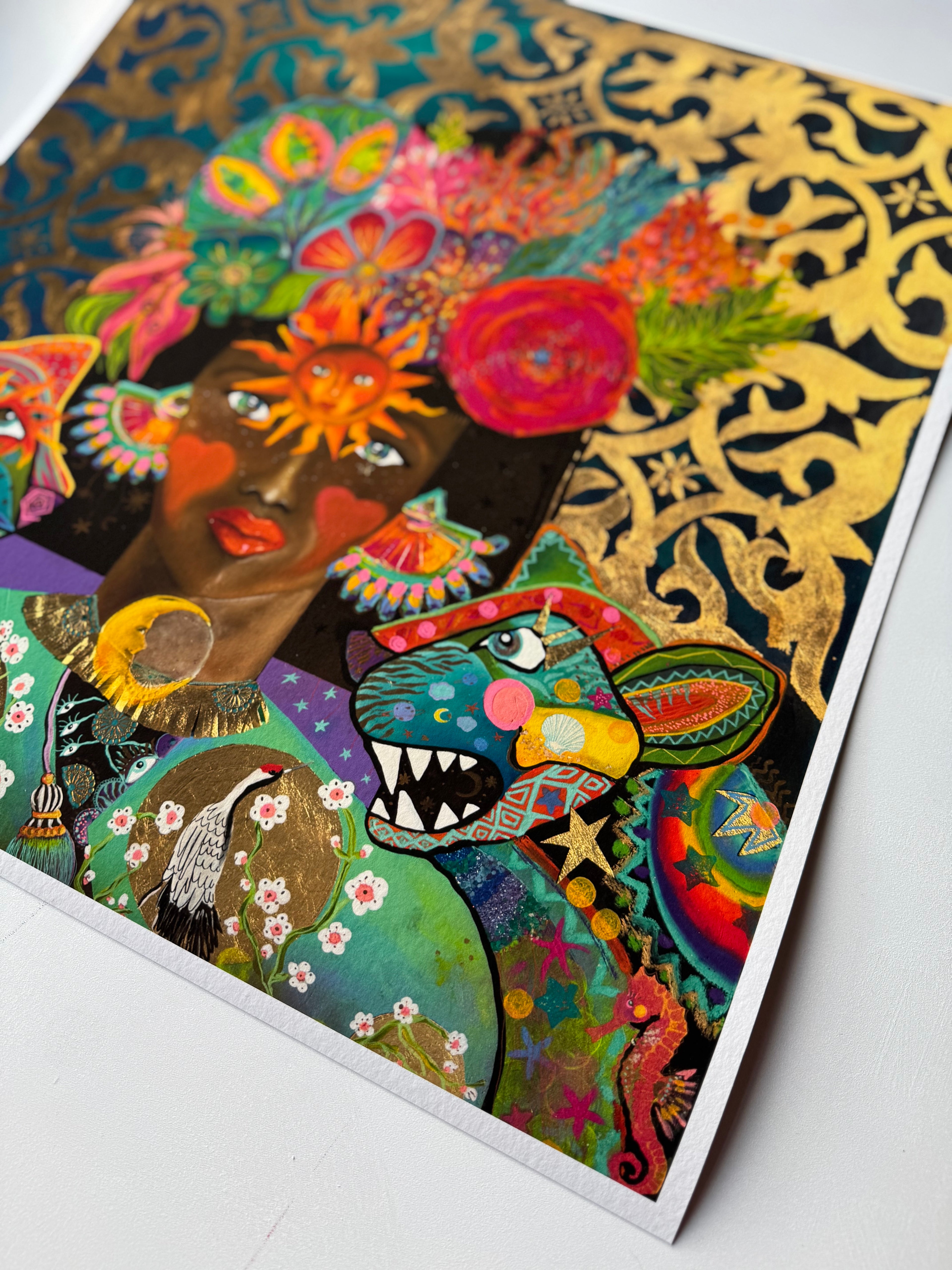 Córka słońca i księżyca Print