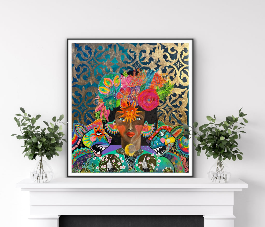 Córka słońca i księżyca Print