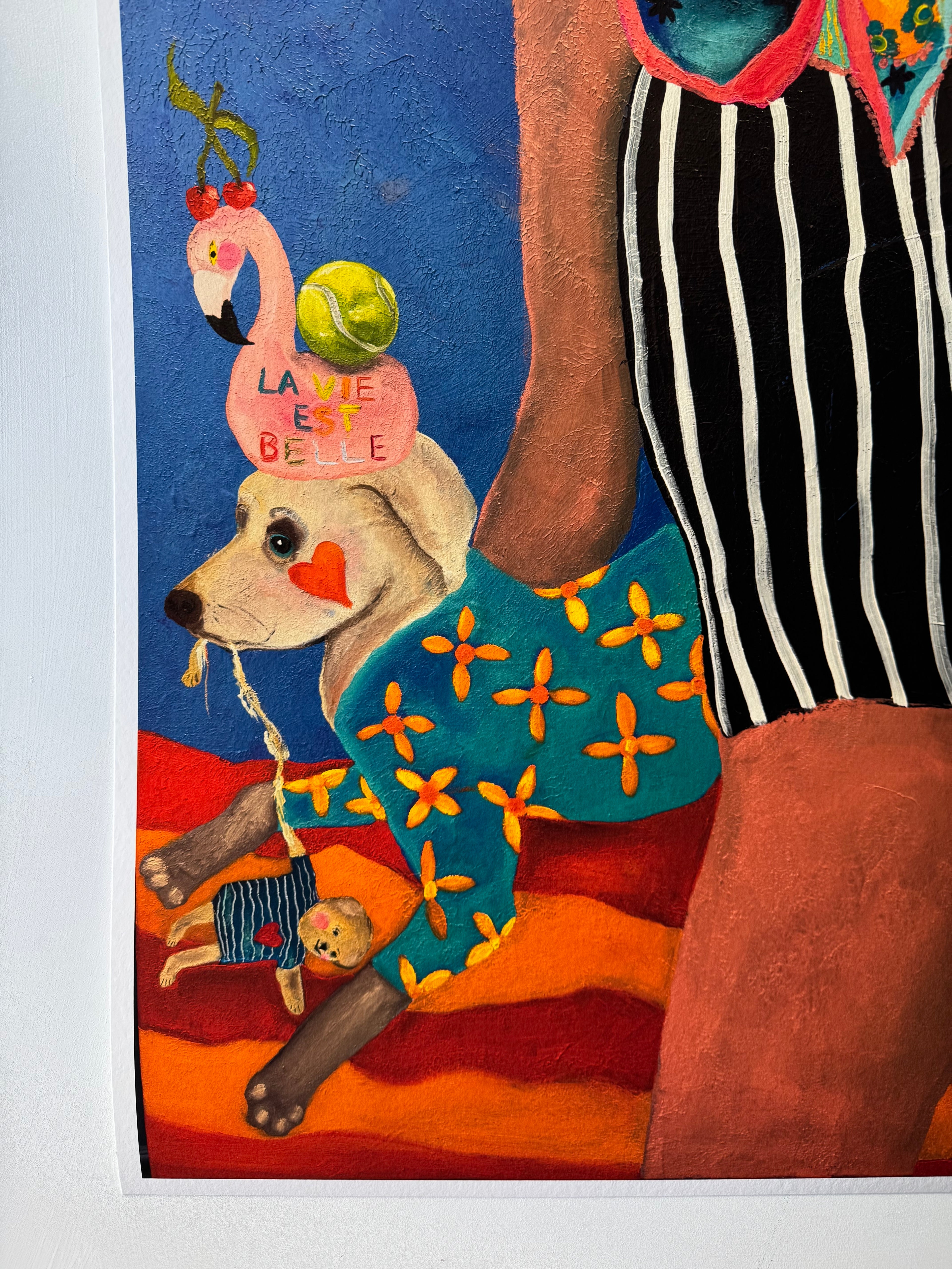 La vie est belle print