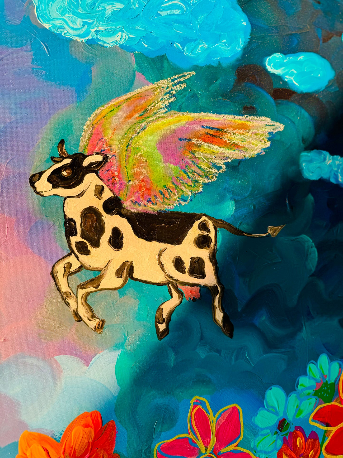 Flying cows