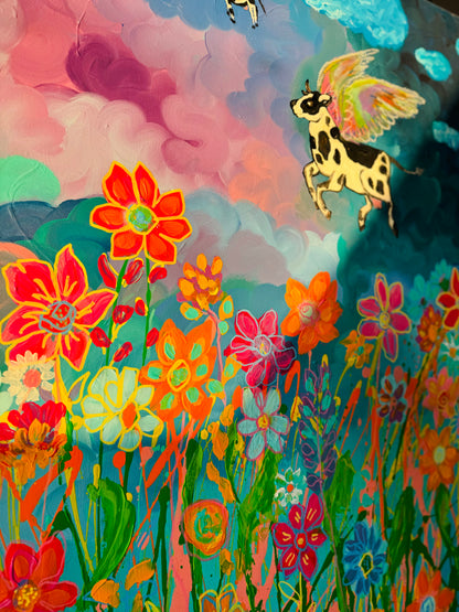 Flying cows