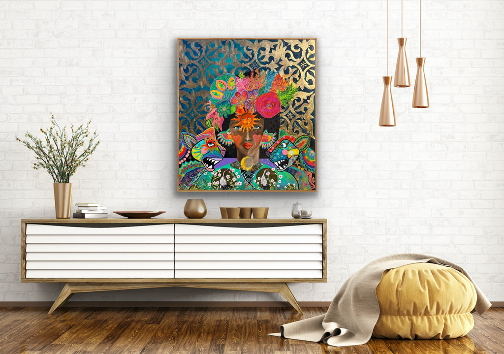 Córka słońca i księżyca Print