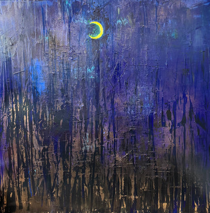 Blue night in NY