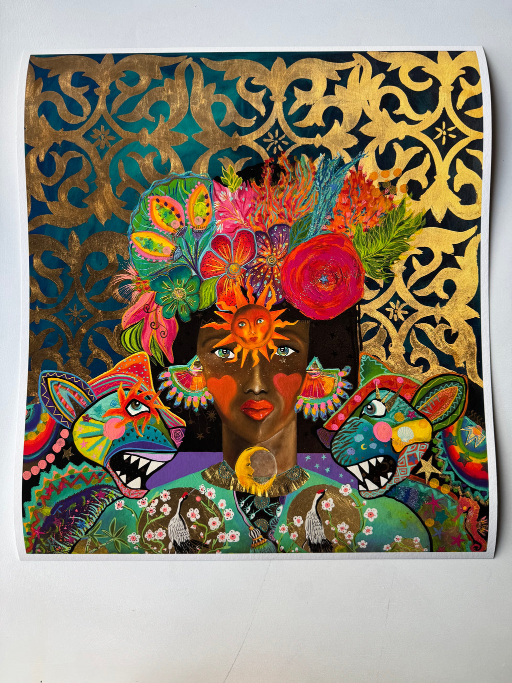 Córka słońca i księżyca Print