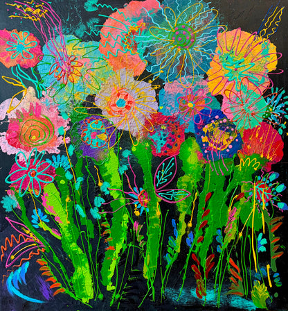 Crazy flowers/ secret Garden