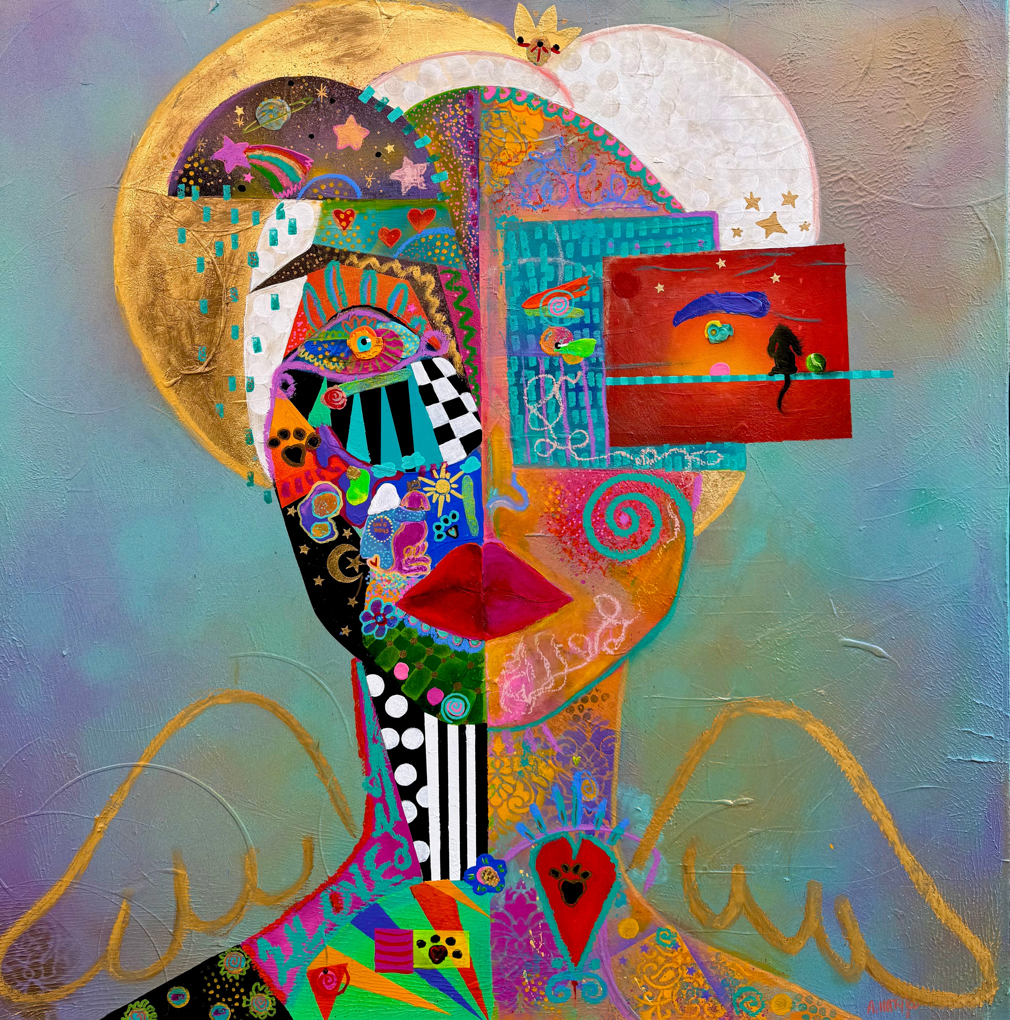 Tender Guardian/ Czuły strażnik płótno 100/100