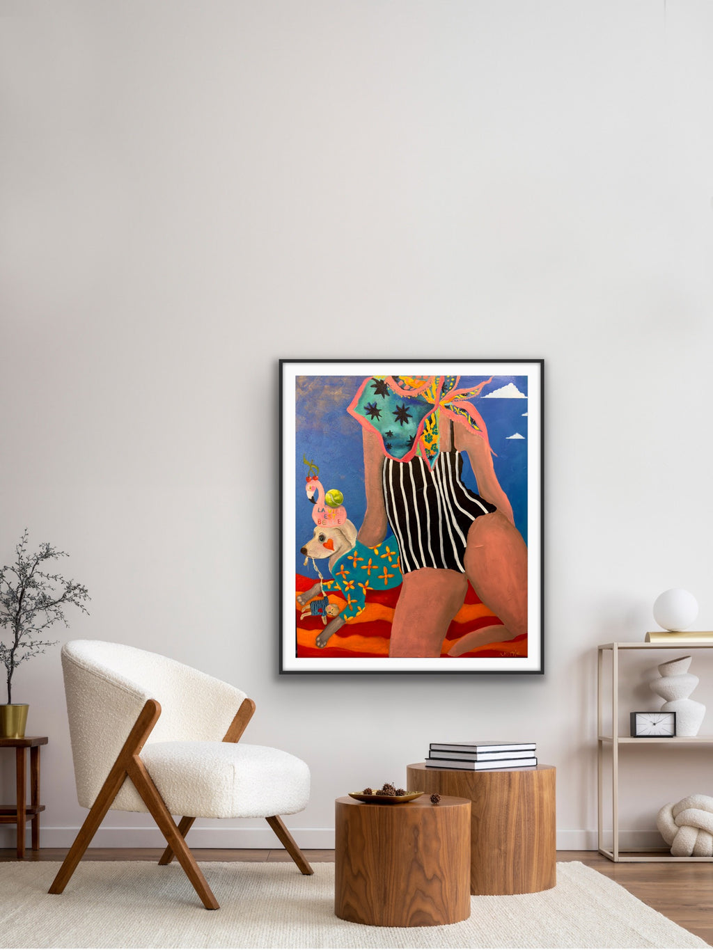 La vie est belle print